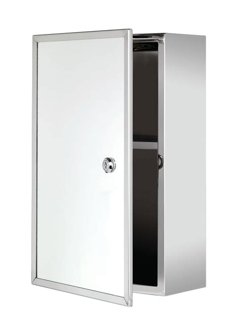 classic stainless steel medical cabinets|stainless steel medicine cabinet recessed.